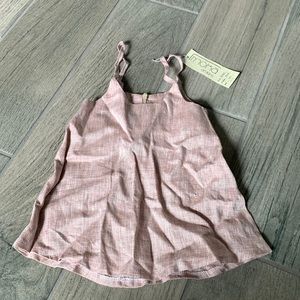 Moka baby girl rose dress